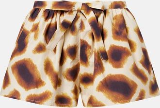 CHRISTOPHER ESBER Printed cotton shorts