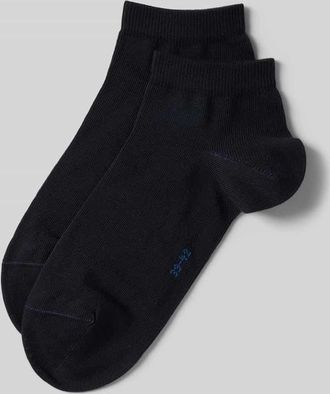 Falke Sneaker-Socken mit geripptem Abschluss im 2er-Pack in Marine, Gr&ouml;&szlig;e 39/42