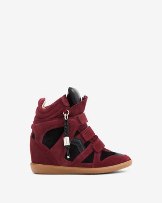 Isabel Marant Baskets Bekett Ring - Femme - Bordeaux-noir - Taille 35 - Isabel Marant