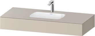 Duravit Qatego Lavabo Encastrado Con Consola, 1200x550x170mm, - Duravit
