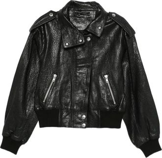 Stand Studio Giacca in pelle - Nero