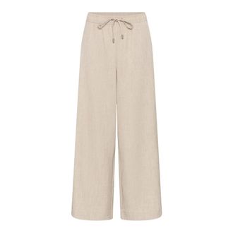 Kaffe Pantalones Katilla - Trousers - Mujer - Beige - 2XL