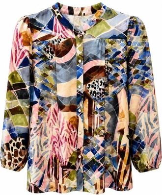 2-Biz Mujer, Blusas y Camisas, Multicolor, Talla: M