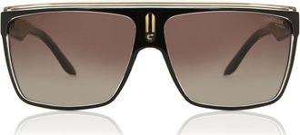 Carrera 22/S Polarized 2M2/LA Mens Sunglasses Black Size 63