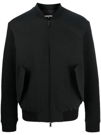 Dsquared2 Bomber con tasche - Nero