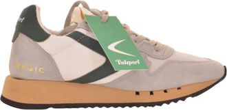 Valsport Grijze Retro Sneakers Magic Vm 2233M29 - Heren - Sneakers - Grijs - 43 EU - Leer - Schoenen