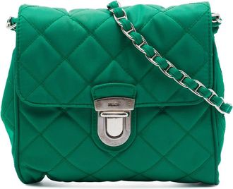 Prada Pre-owned Prada Impuntu Tessuto Chain Crossbody Ladies SQJKW2VYM1S5P43D