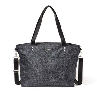 Baggallini Carryall Laptop Tote Bag in Midnight Blossom at Nordstrom