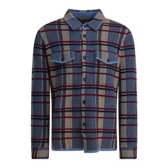 Guest In Residence Casual Shirts, male, Multicolor, M, Cashmere Shirt