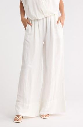 Young Fabulous & Broke Hilo Wide Leg Pants in Bone at Nordstrom Rack, Size Medium