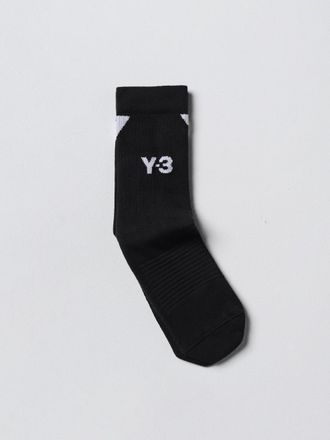 Yohji Yamamoto Calze Y-3 in cotone stretch con logo jacquard