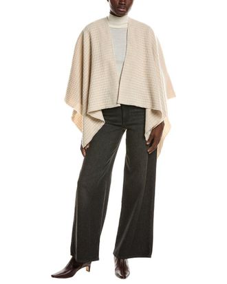 Rag & Bone Joni Waffle Wool Poncho