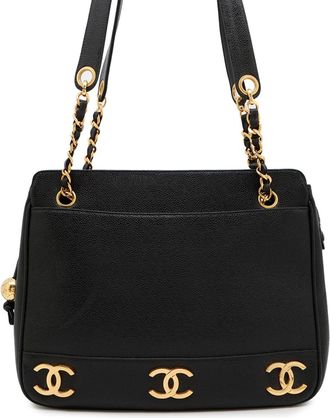 Chanel Grained Calfskin Tote Bag (Pre-Owned)