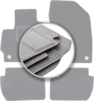 OEM Alfombrillas Gris Ceniza Para Citro&euml;n C4 Aircross Crossover (2012-2017)