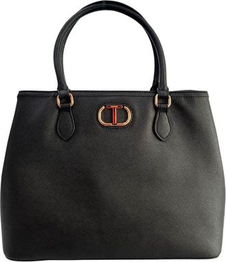 Twin-Set Twinset yellow Polyurethane Women Shoulder Womens Bag