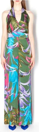 Kaos Jumpsuits - Dames - Jumpsuits - Groen - M - Satijn - Jumpsuits & Playsuits