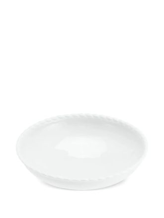 Christofle Babylone pasta plate (21cm) - White