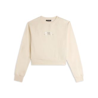 Freddy Felpa cropped con dettaglio cut out sulla schiena