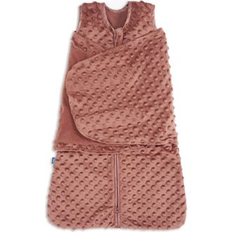 Halo Plush Dots Velboa 1.5 TOG Sleepsack Wearable Blanket in Cedar at Nordstrom, Size Small