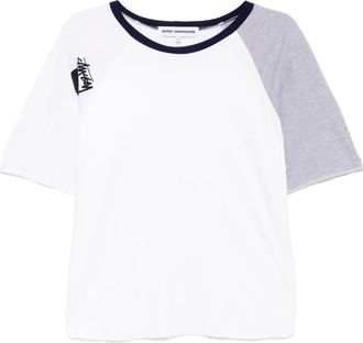 Stain Shade T-shirt girocollo - Bianco