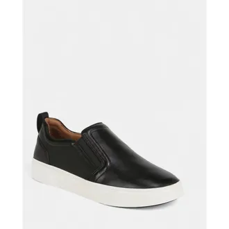 Vionic Kimmie I6626L3-001 Sneaker Womens Black Leather Slip On Shoes HTAT1449