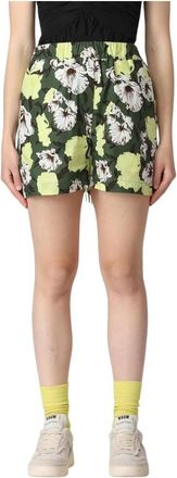 Msgm Trainingsbroeken - Dames - Bermuda - Veelkleurig - XS - Korte Broeken