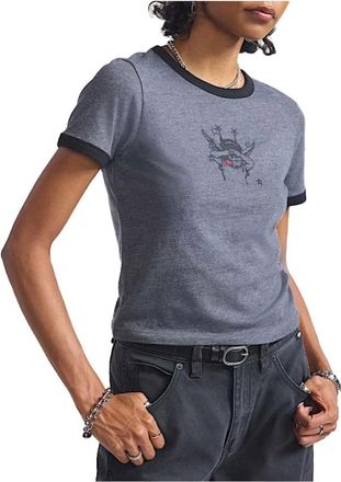 Vans Donna, Top, Grigio, M, new
