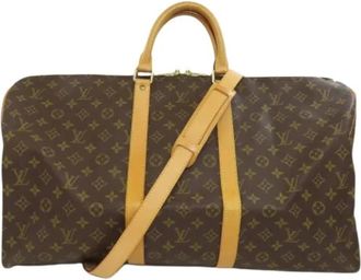 Louis Vuitton Pre-owned Weekend Bags, female, Brown, Size: ONE SIZE Pre-owned Boston Bag