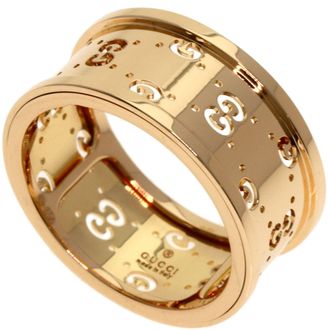 Gucci Pink Gold (18K) Band Ring (Pre-Owned)