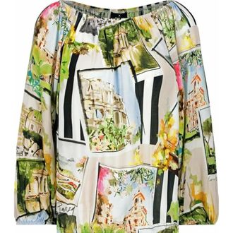 Monari Dames, Blouses & Shirts, Veelkleurig, Maat: S