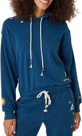PJ Salvage Martime Hoodie in Harbor at Nordstrom, Size X-Small