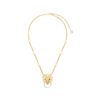 Blumarine Collana con ciondolo a forma di leone - - Accessories - Donna - Giallo - ONE SIZE