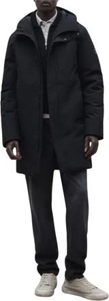 Ecoalf Giacca Nanjin - - Coats - Uomo - Nero - XL