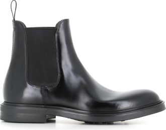 Green George Clipper Chelsea Boot - Heren - Chelseaboots - Zwart - 41 EU - Leer - Schoenen