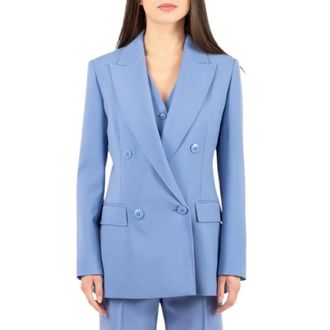 Max Mara Blazers, female, Blue, Size: L Blazer