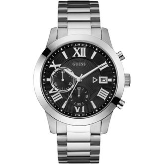 Guess Accessoires, Heren, Grijs, ONE Size, Herenhorloge Atlas