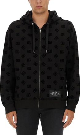 Dolce & Gabbana Sweatshirt With Allover Logo
