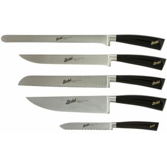 Berkel Elegance Set De 5 Cuchillos Cocinero Negro - Berkel