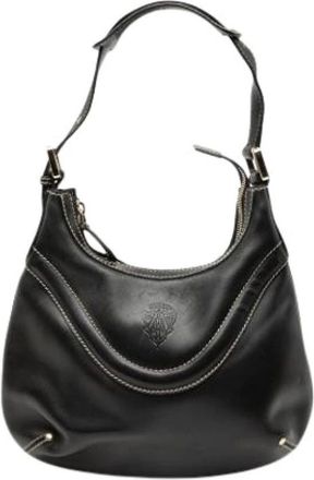 Gucci Pre-owned Shoulder Bags, female, Black, Size: ONE SIZE Pre-owned The Hysteria Crest