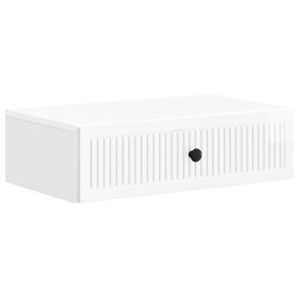 vidaXL Mesa Lateral Montada En La Pared Brillante 59 X 34,5 X 17 Cm Vidaxl