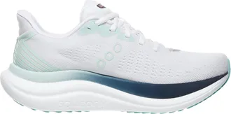 Saucony Womens Triumph 23 Shoes In White/navy