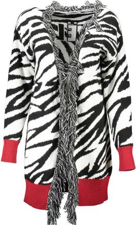 Ga&euml;lle Paris Bianco Acrylic Women Womens Cardigan