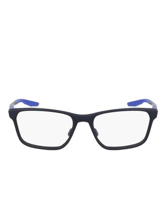 Nike rectangle-frame glasses - Blue