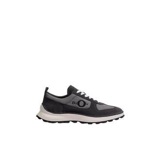 Dior Squash Sneaker - Heren - Sneakers - Zwart - 40 EU - Leer - Schoenen