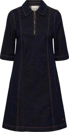 Cream CREa Denim Jurk - Dames - Shirt Kleedjes - Blauw - XL - Denim - Kleedjes