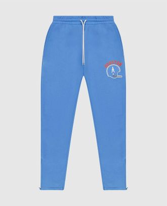 Starter Mens Houston Oilers Sweatpants In Light Blue