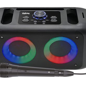 Karma Altavoz Recargable Karma Wparty 2 Port&aacute;til Amplificado 10w Rms Bluetooth 5.0 Con Micr&oacute;fono