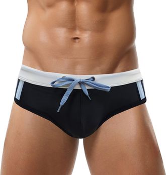 Men's Swimwear Sexy Fit Swim Thong Low Rise T-Back G-String