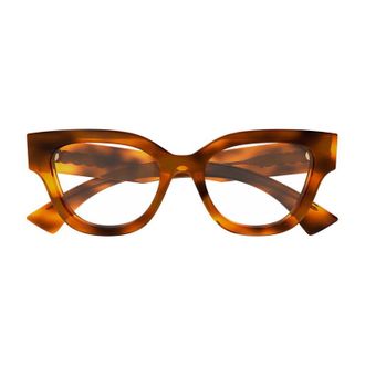 Gucci Tortoiseshell Acetate Eyeglasses - Brown