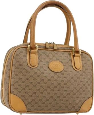 Gucci Pre-owned Vintage Handtas - Dames - Vintage Handtas - Beige - ONE Size - Vintage